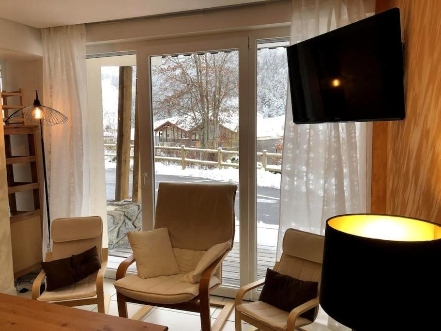 Aux Pieds Des Pistes 4/6 Personnes Appartement Gérardmer Buitenkant foto
